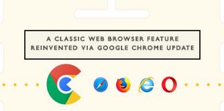 A Classic Web Browser Feature Reinvented Via Google Chrome Update