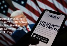 Former President Trump’s Truth Network to Stop Breaking Its Software License in 30 Days