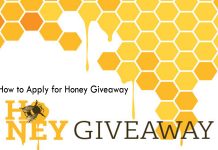 How to Apply for Honey Giveaway