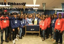 USA Embassy Scholarships with Grant and Sponsorship