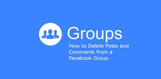 How to Delete Posts and Comments from a Facebook Group