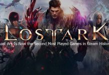 Lost Ark Is Now the Second Most Played Games in Steam History