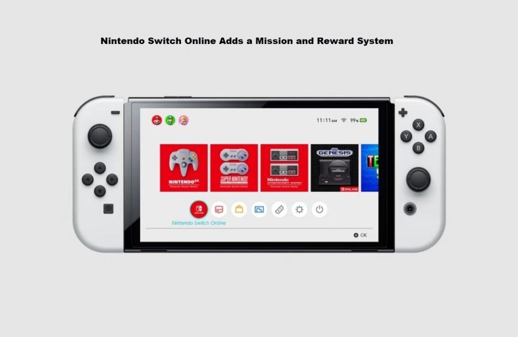 Nintendo Switch Online Adds a Mission and Reward System