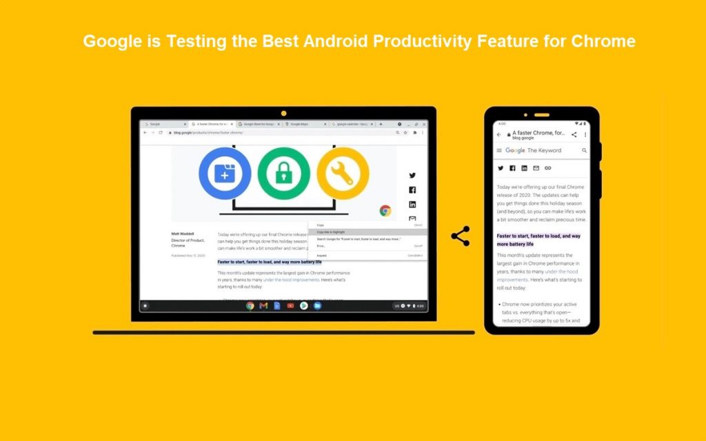 Google is Testing the Best Android Productivity Feature for Chrome