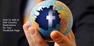 How to Add or Edit Country Restrictions for Your Facebook Page