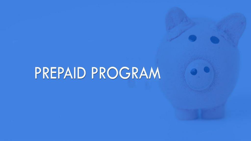 Prepaid Program