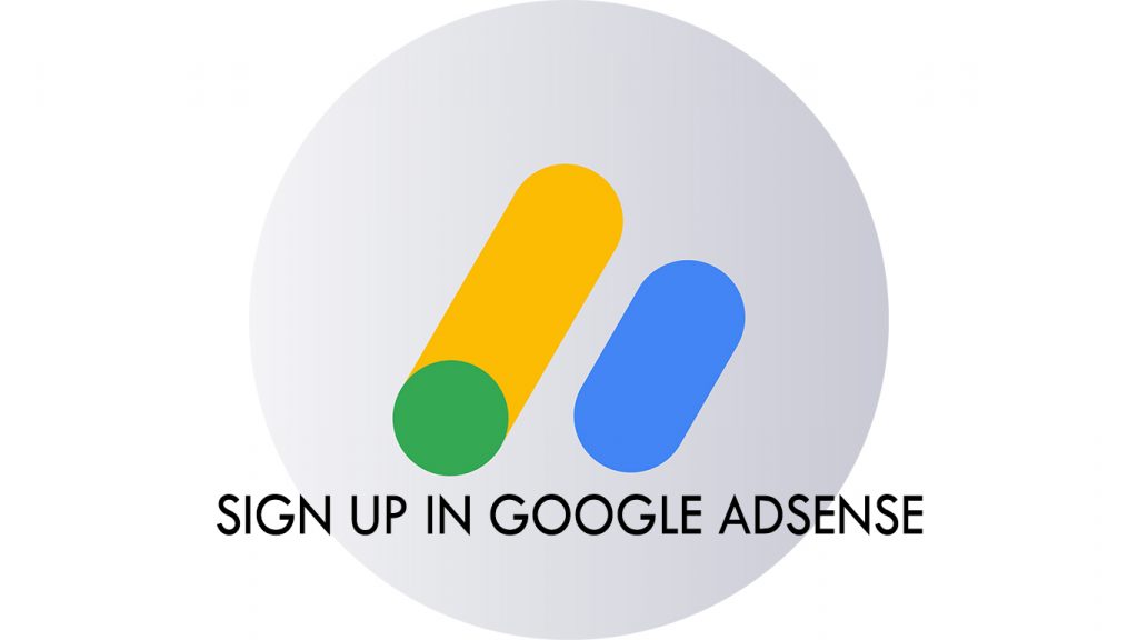 Sign up in Google Adsense