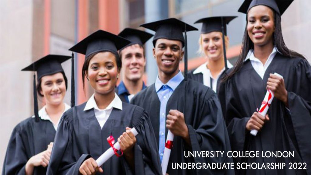 University College London Undergraduate Scholarship 2022