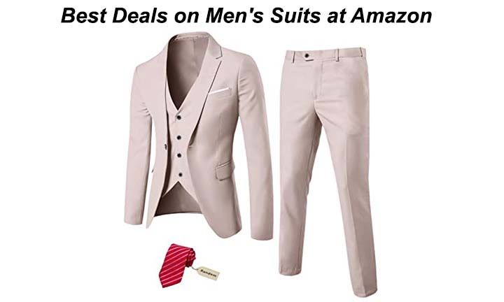 Best Deals on Men's Suits at Amazon