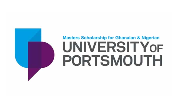 Masters Scholarship for Ghanaian & Nigerian Students At The University of Portsmouth