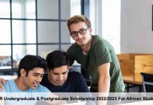 ICCR Undergraduate & Postgraduate Scholarship 2022/2023 For African Students