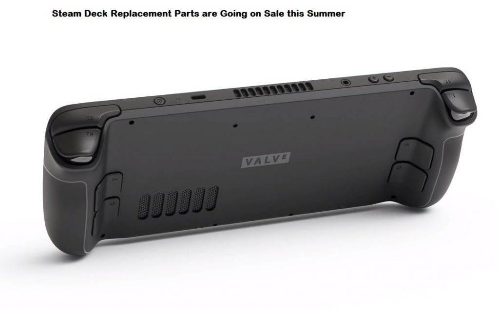 Steam Deck Replacement Parts are Going on Sale this Summer
