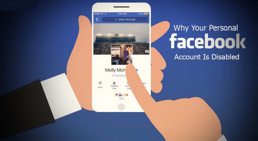 Why Your Personal Facebook Account Is Disabled