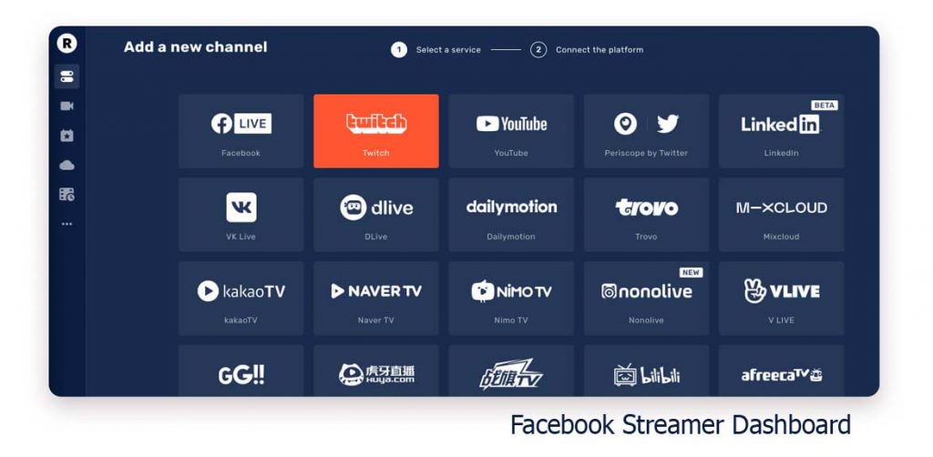 Facebook Streamer Dashboard