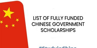 List of Fully Funded Chinese Government Scholarships