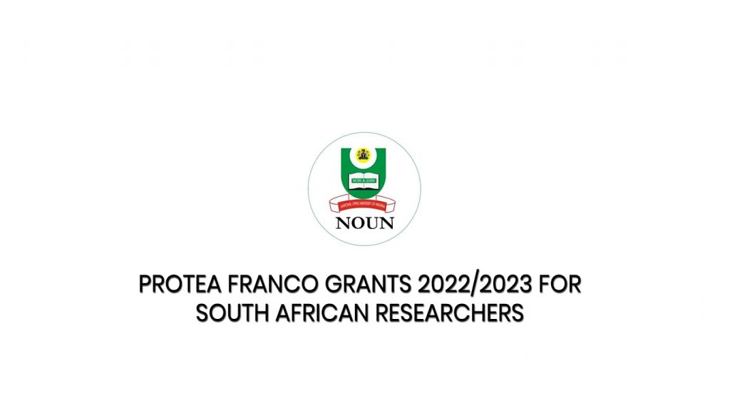 PROTEA Franco Grants 2022/2023 for South African Researchers