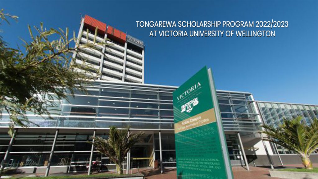 Tongarewa Scholarship Program 2022/2023 At Victoria University of Wellington