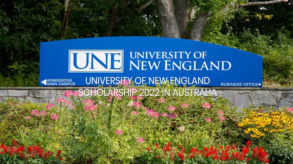 University of New England Scholarship 2022 in Australia