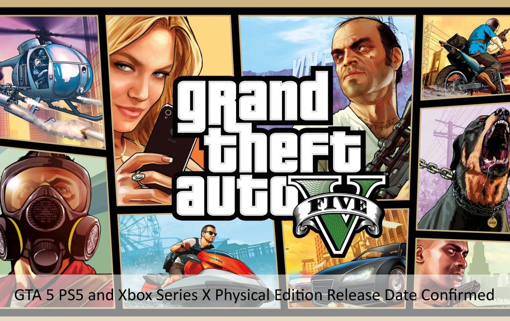 GTA 5 PS5 and Xbox Series X Physical Edition Release Date Confirmed