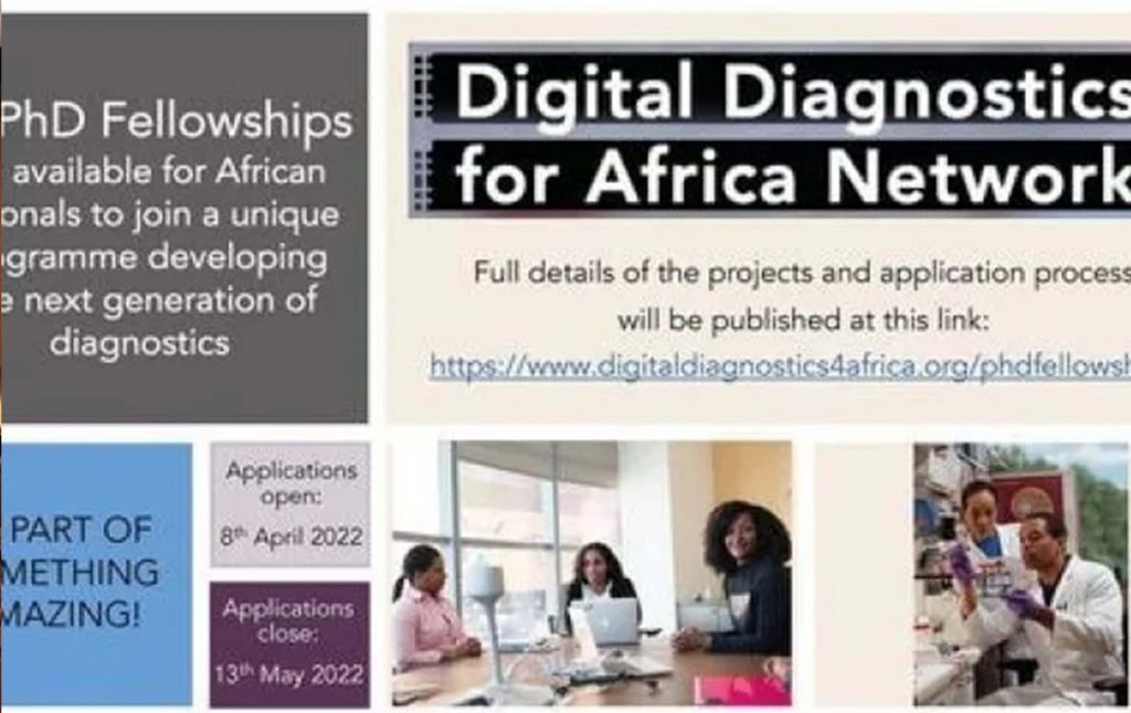 Fully Funded Digital Innovation for Development in Africa (DIDA) PhD Fellowships 2022