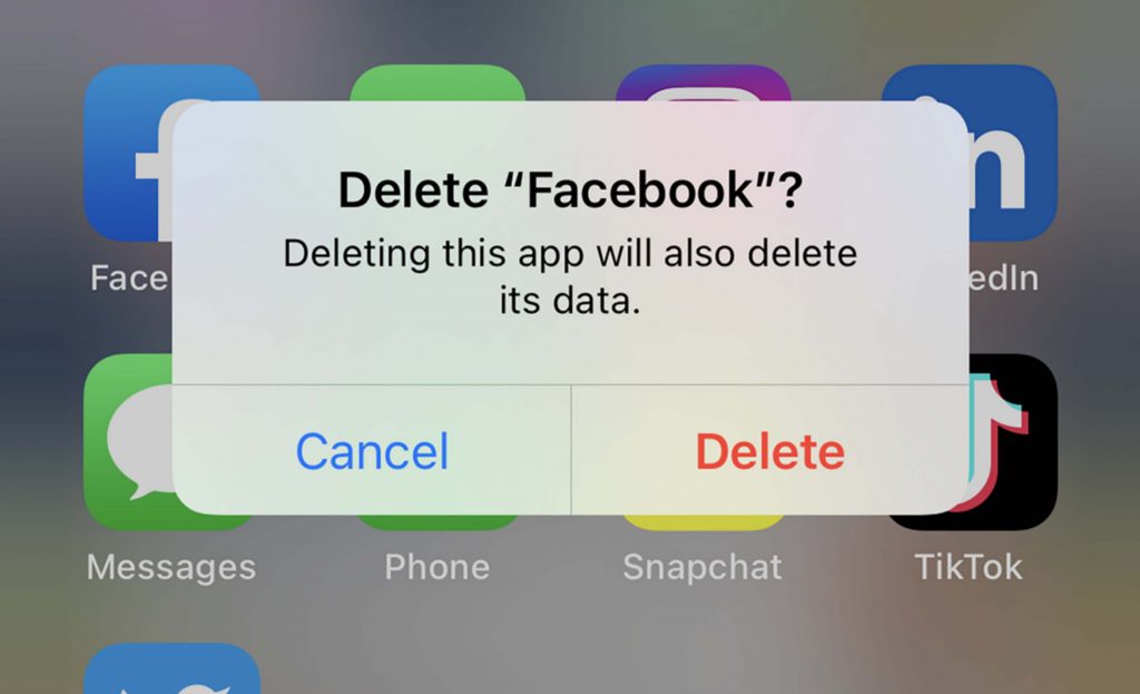 Deleting Facebook Account 