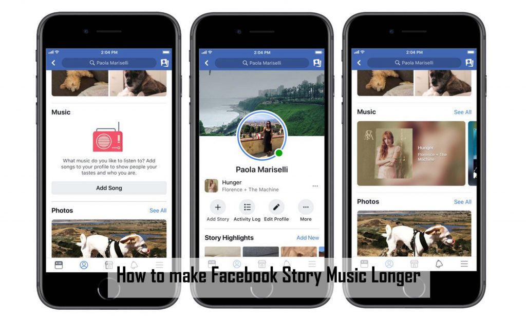 How to make Facebook Story Music Longer