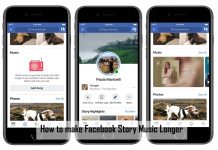How to make Facebook Story Music Longer