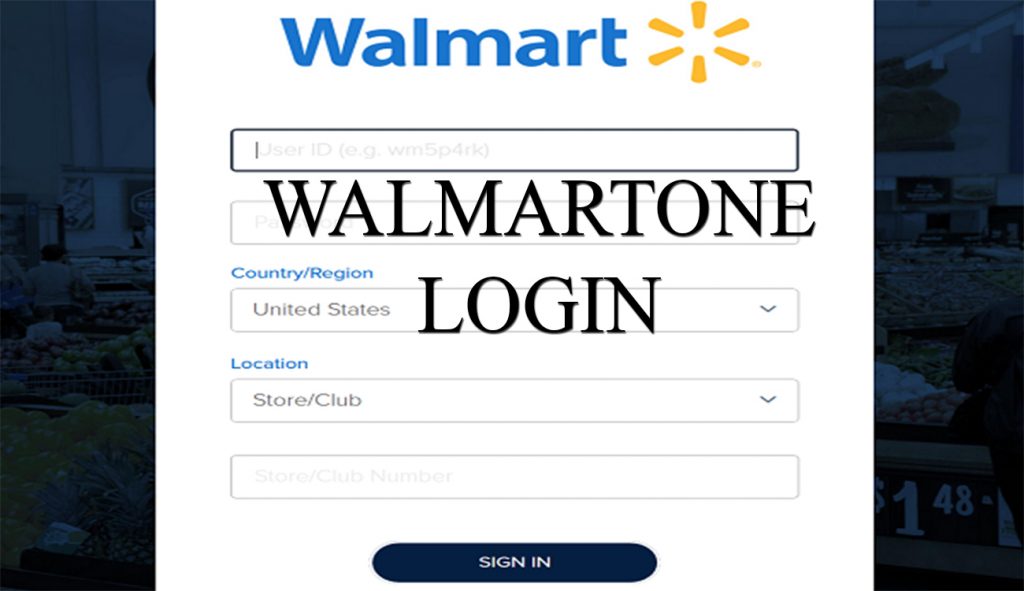 Walmartone Login