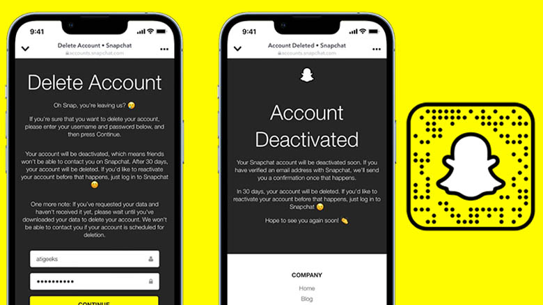 How to Delete Your Snapchat Account 