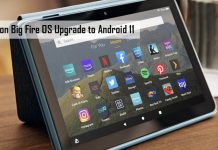 Amazon Big Fire OS Upgrade to Android 11