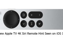 New Apple TV 4K Siri Remote Hint Seen on iOS 16