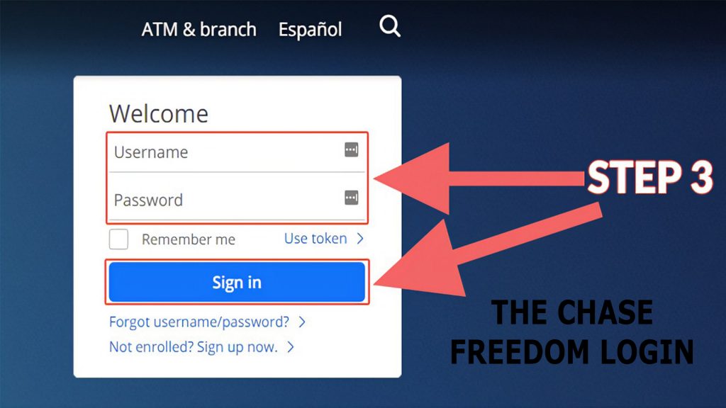The Chase Freedom Login