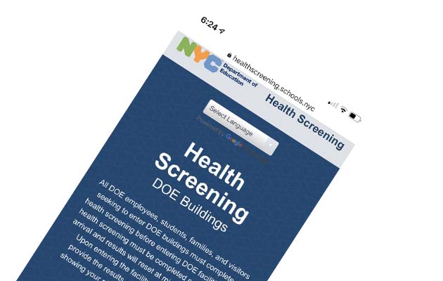 NYC Doe Health Screening