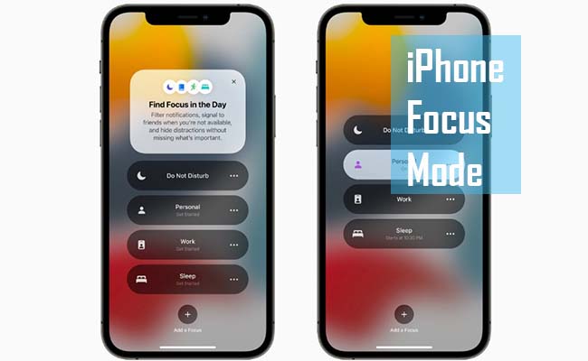 iPhone Focus Mode