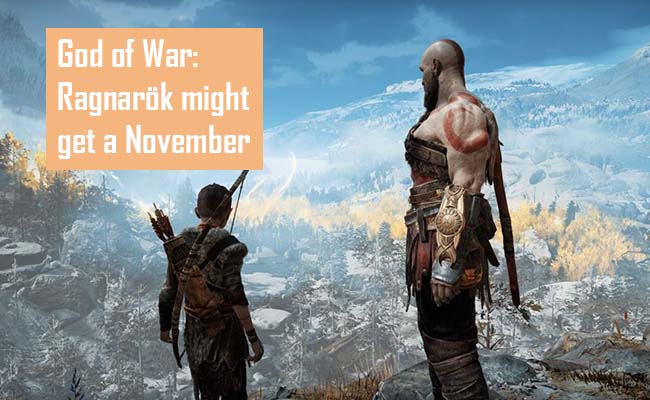 God of War: Ragnarök might get a November Release