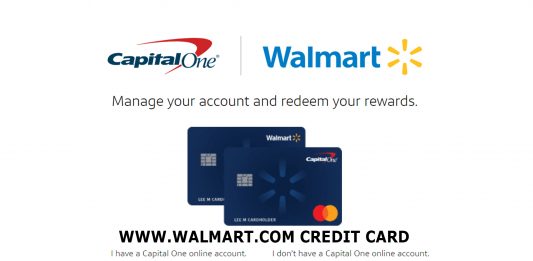 www.walmart.com Credit Card