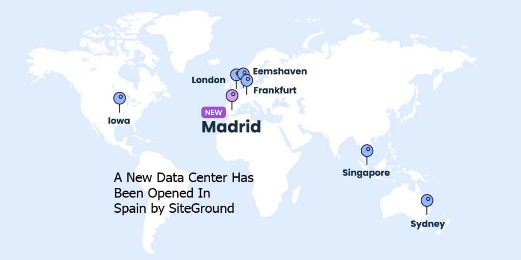 A New Data Center Has Been Opened In Spain by SiteGround
