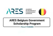 Fully Funded ARES Scholarships In Belgium 2022