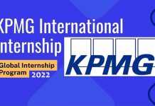 KPMG Global Internship Program GIP 2022