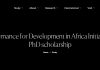 2025 Mo Ibrahim Foundation Scholarships at SOAS University of London