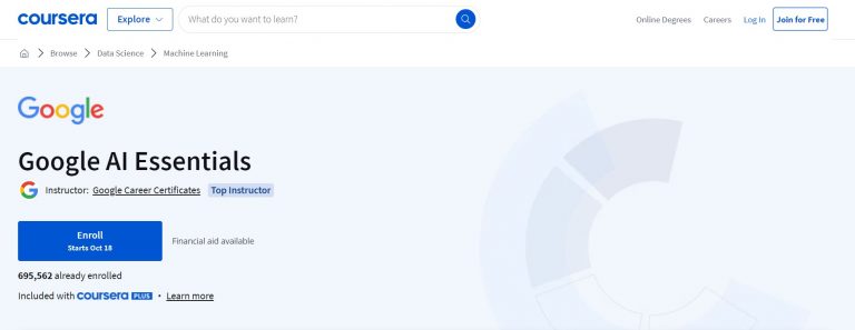 Google AI Essentials Course 2024