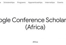 Google Conference Scholarships for African Students