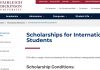 fairleigh dickinson scholarships for international students