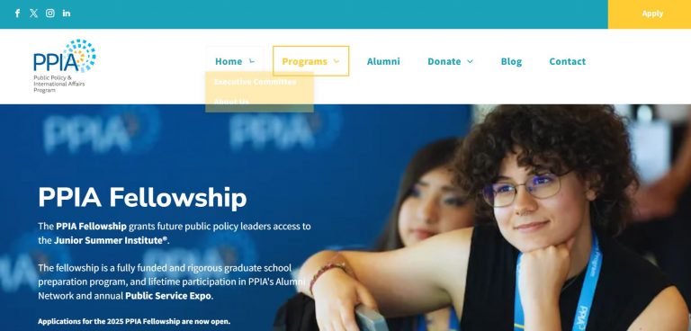 Junior Summer Institute 2025 in the USA, Fully Funded