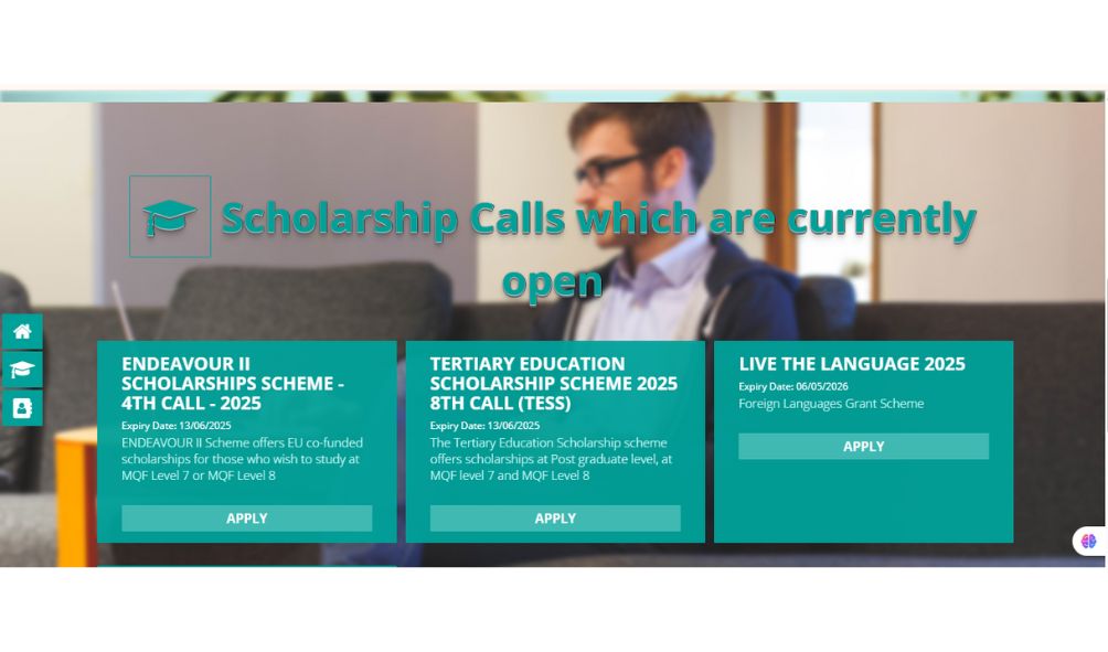 Malta Government Endeavour Scholarships