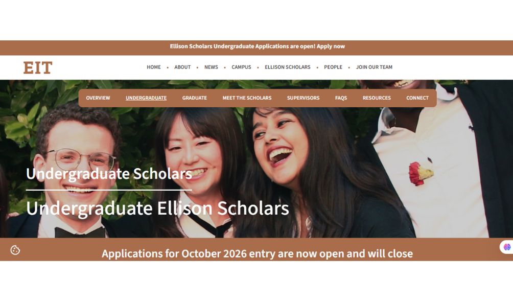 Ellison Scholars Program 2026