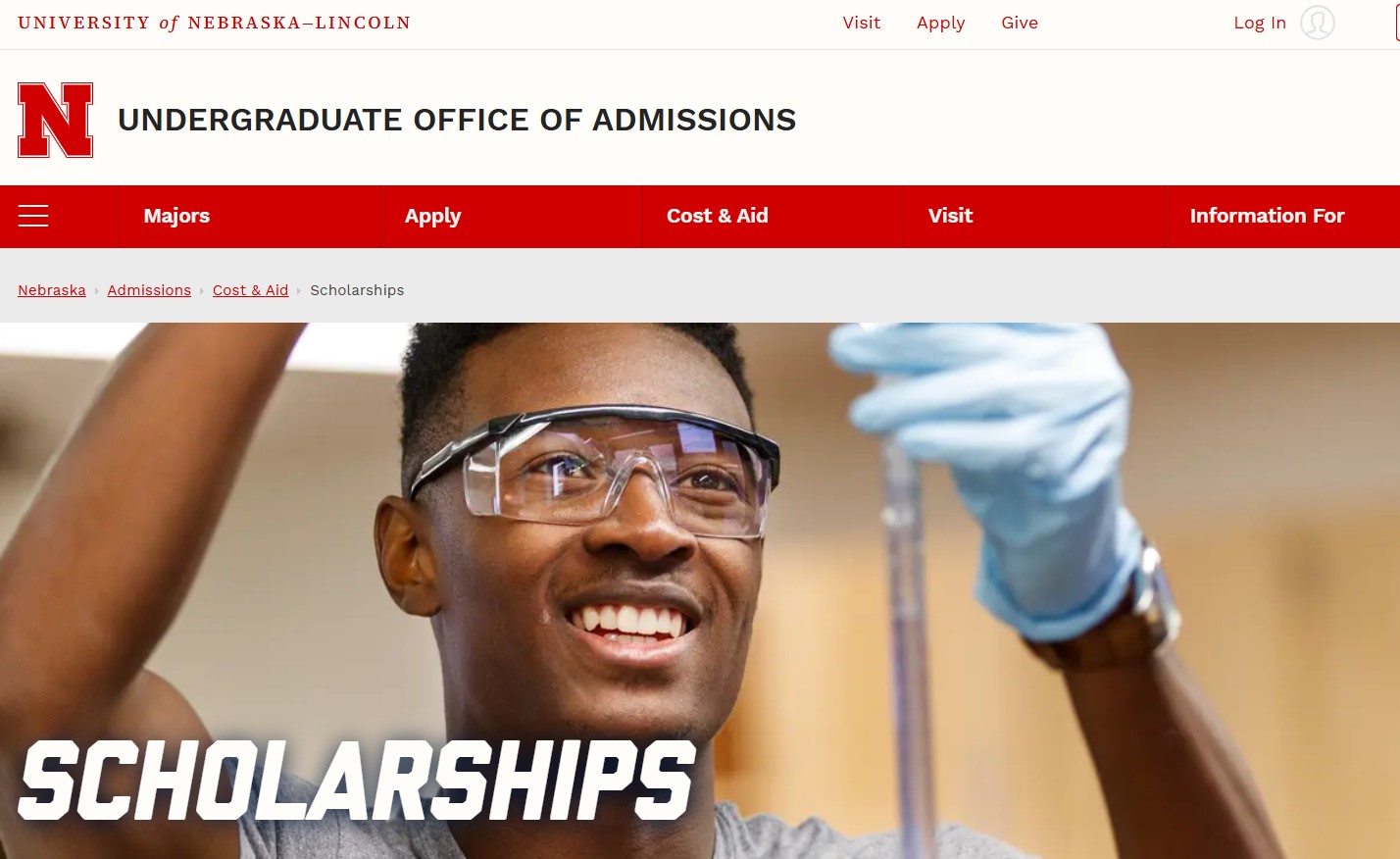 University of Nebraska-Lincoln Scholarship 2025 in USA