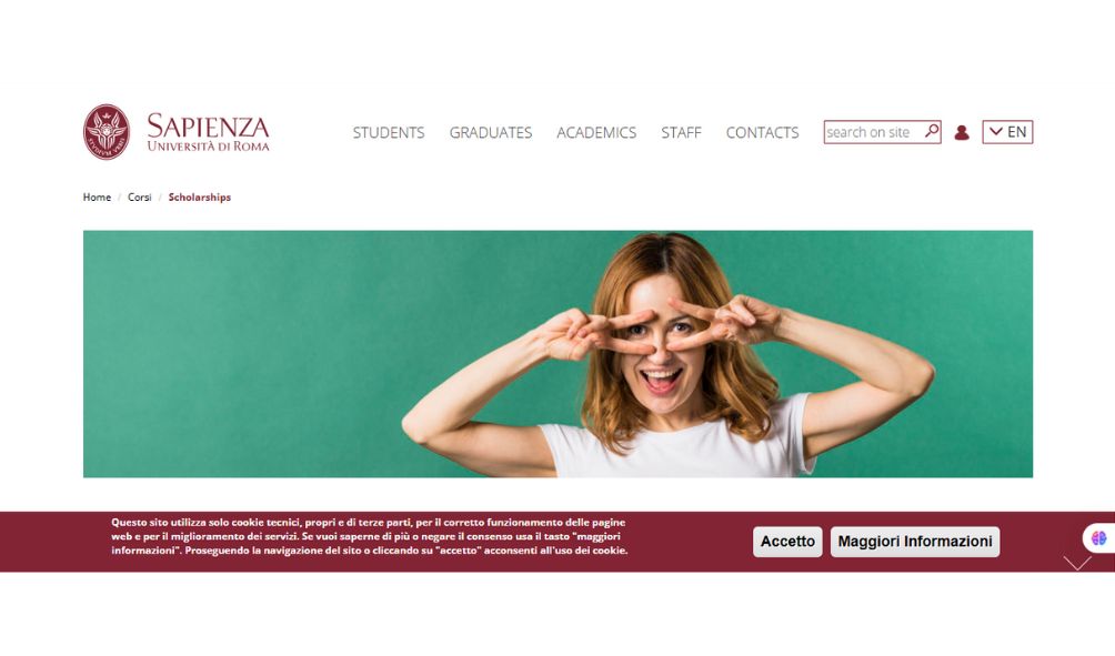 Sapienza University Scholarships