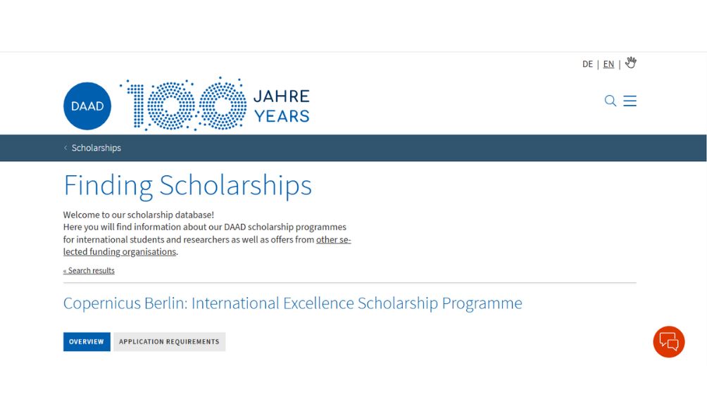 Berlin International Excellence Scholarship