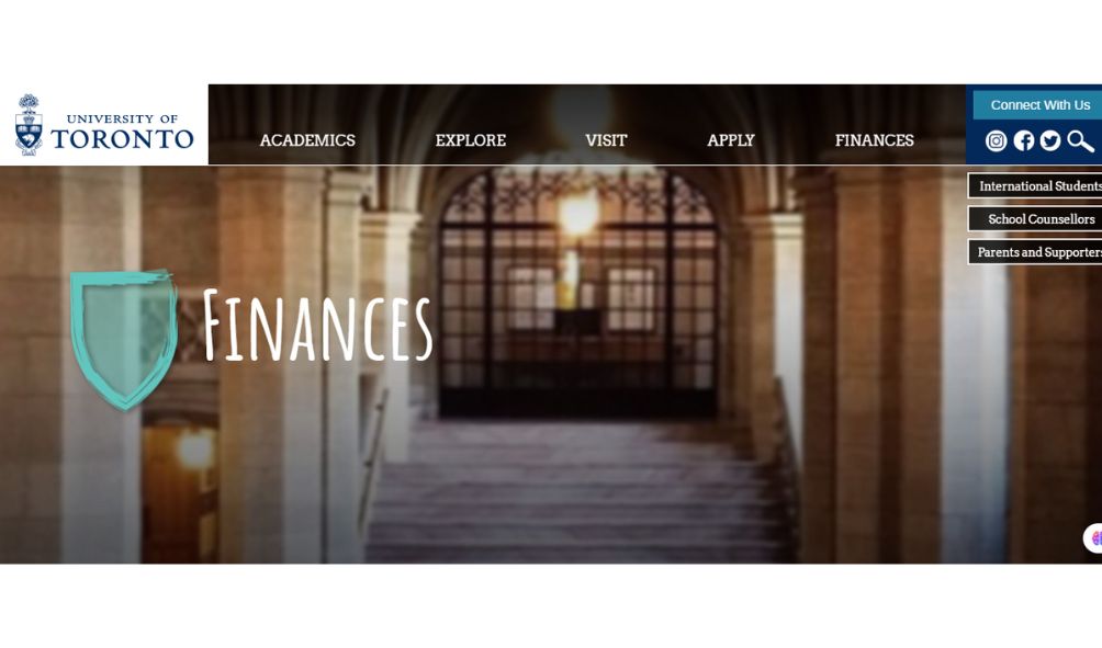 University of Toronto Scholarships